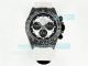 Noob Factory Rolex Daytona Diw Carbon 4130 Movement White Dial White Nylon Strap Watch 40MM (2)_th.jpg